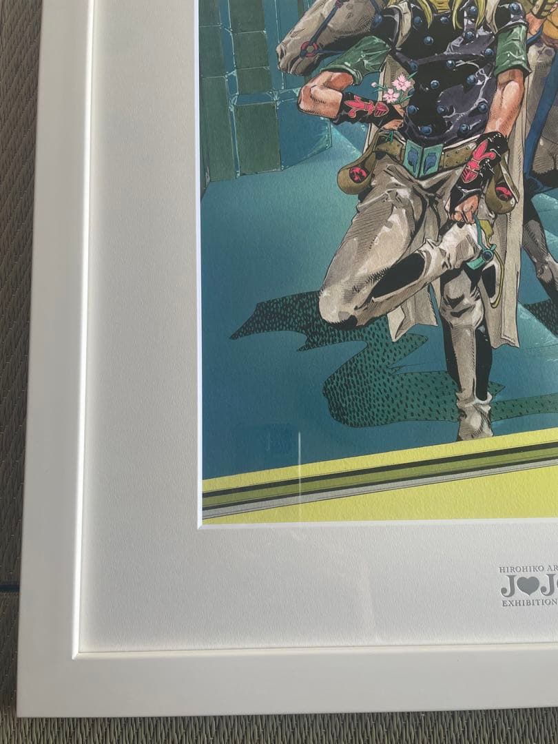 ジョジョの奇妙な冒険　複製原画　7部　ジョニィ&ジャイロ　ジョジョ展