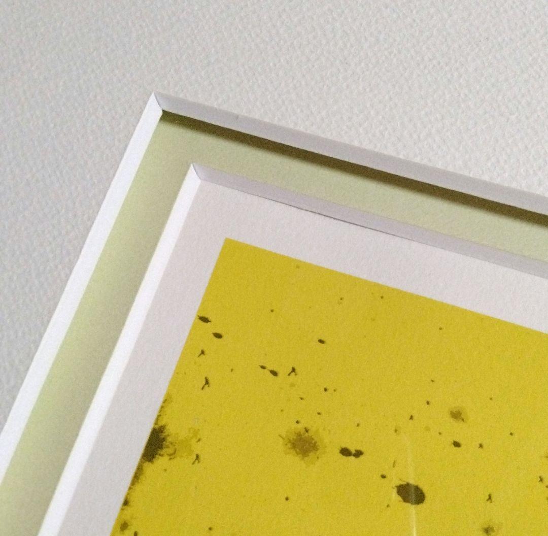 元永定正 シルクスクリーン しろいつつ