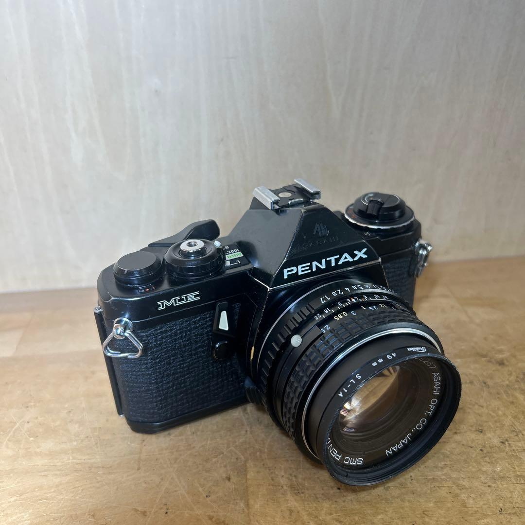 Pentax ME ブラック SMC Pentax-M 50 f1.7 完動美品