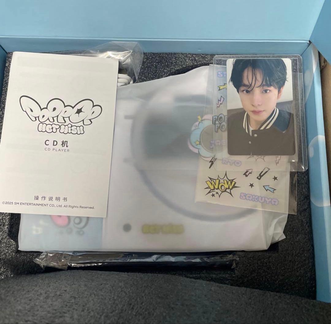 NCT WISH 中華限定 CDプレイヤー poppopトレカ付き ユウシ