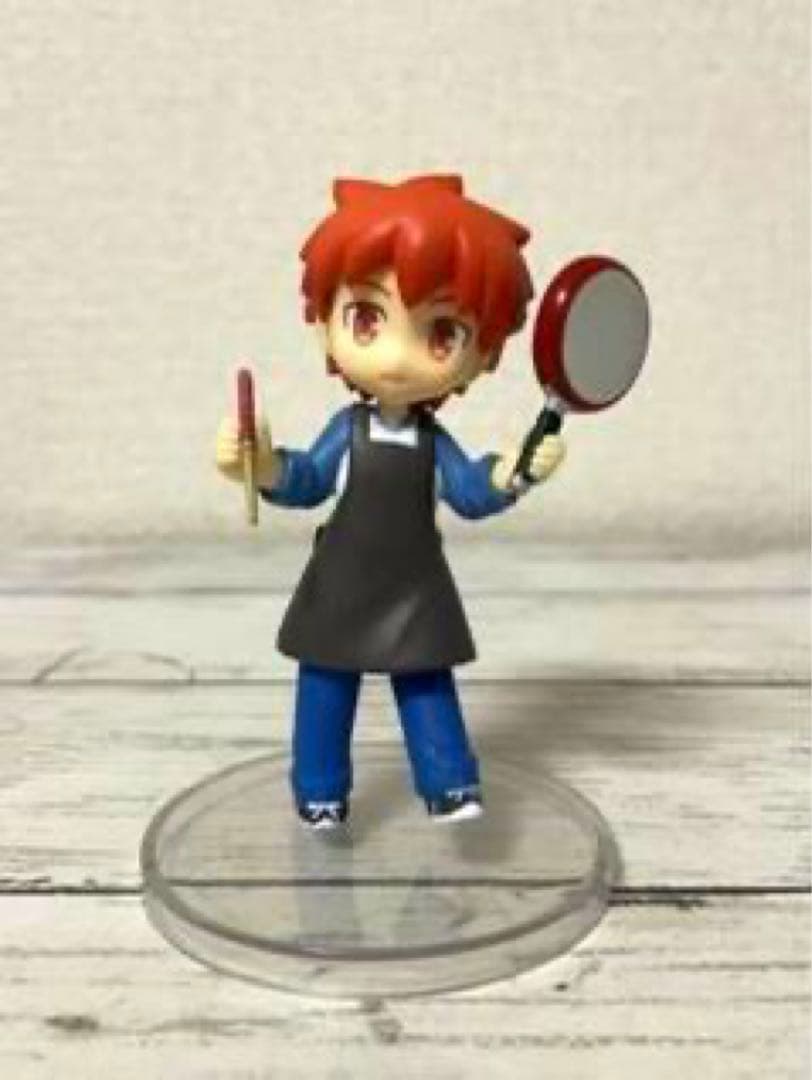 衛宮さんちの今日のごはん ミニディスプレイフィギュア 衛宮士郎＆セイバー