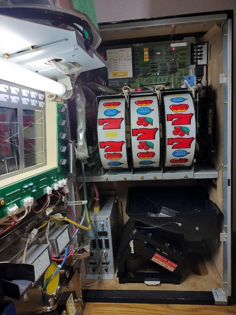 【パチスロ実機】アルゼ★コンチ４X【不要機付】４号機・希少台・人気台