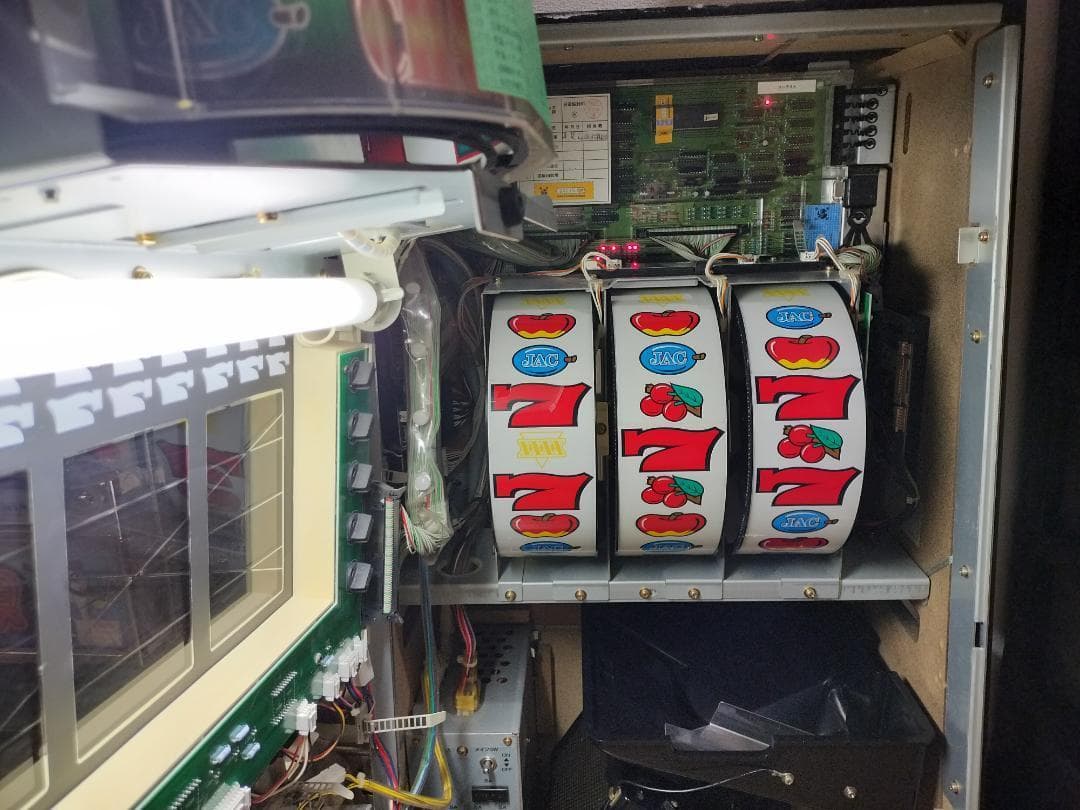 【パチスロ実機】アルゼ★コンチ４X【不要機付】４号機・希少台・人気台