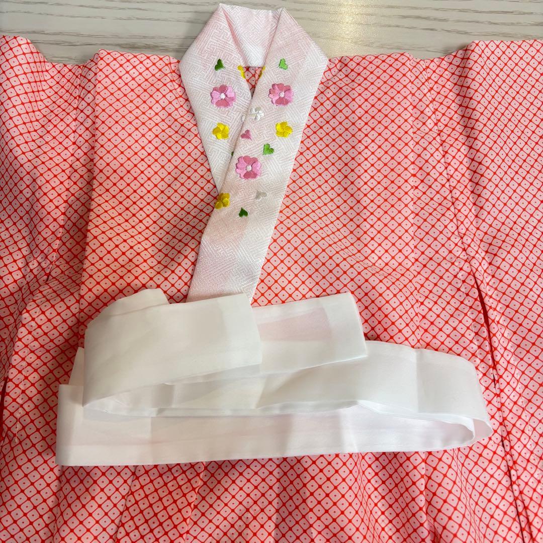 七五三 子供着物　襦袢セット　3歳　美品　水色