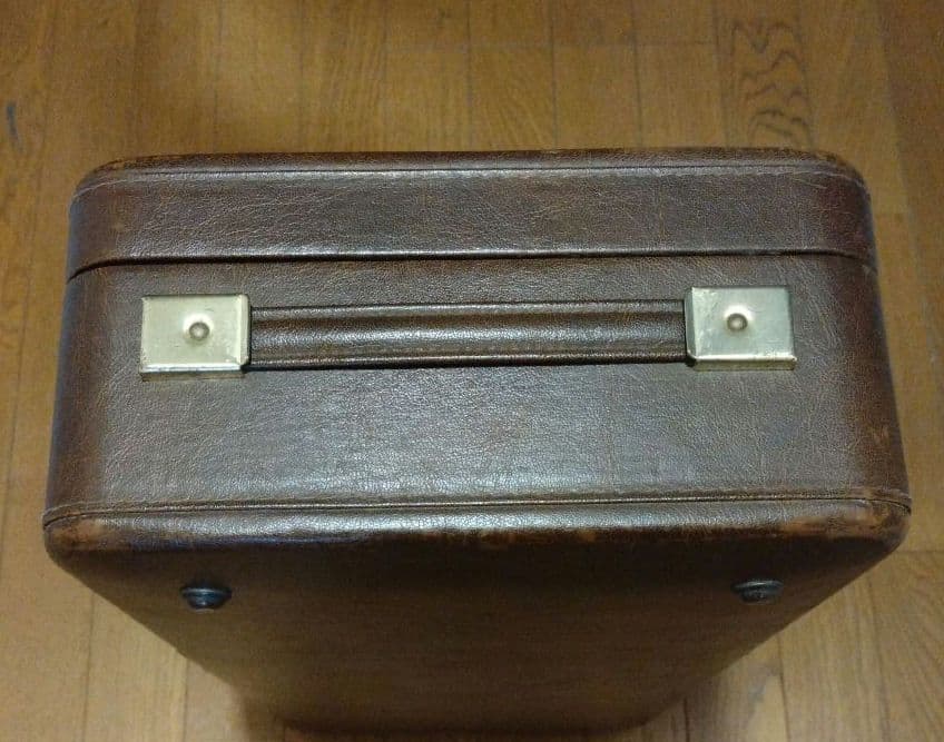 ヤナギサワ アルトサックス純正ケース　ブラウン　合成皮革