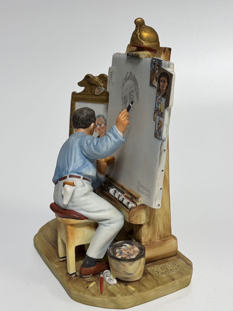 ノーマン・ロックウェル　トリプルセルフポートレート