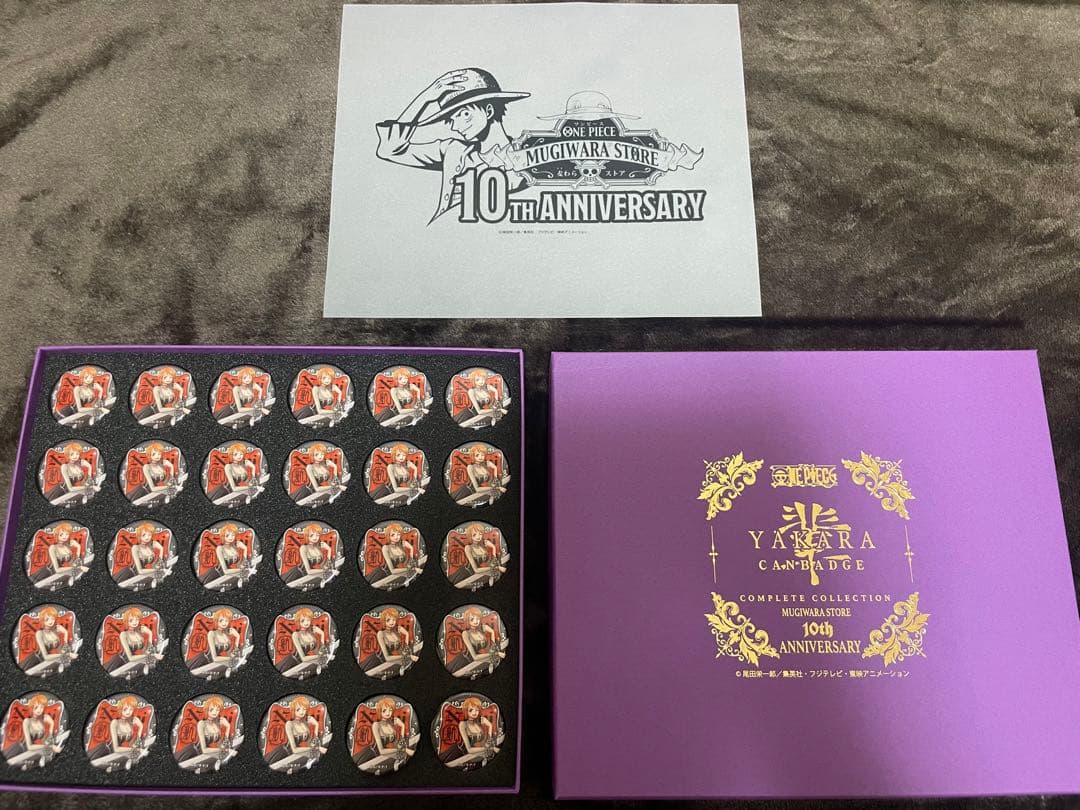 ONEPIECE ナミ 輩 缶バッジ コンプリートコレクション 第19弾
