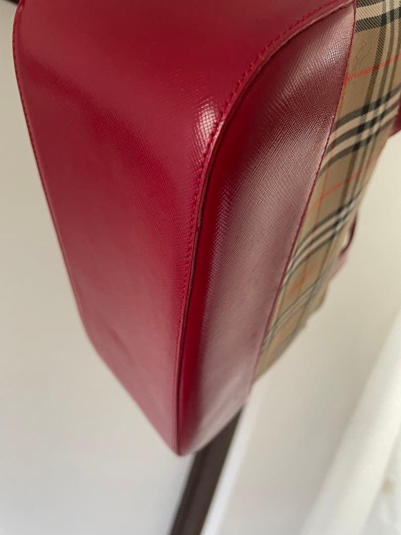 Burberrys チェック柄 ハンドバッグ