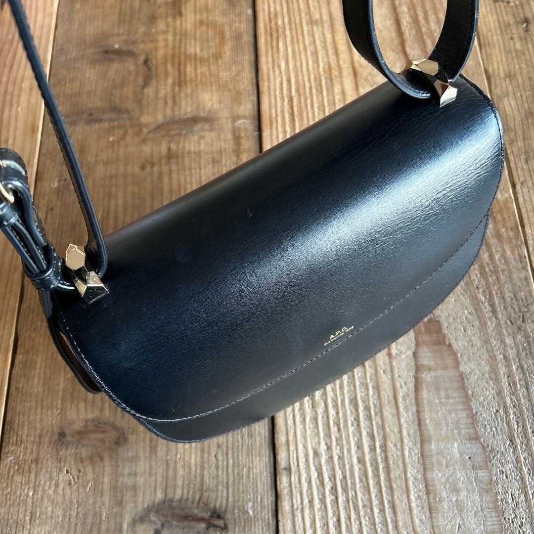 A.P.C　ショルダーバッグ　ジュネーブ　黒