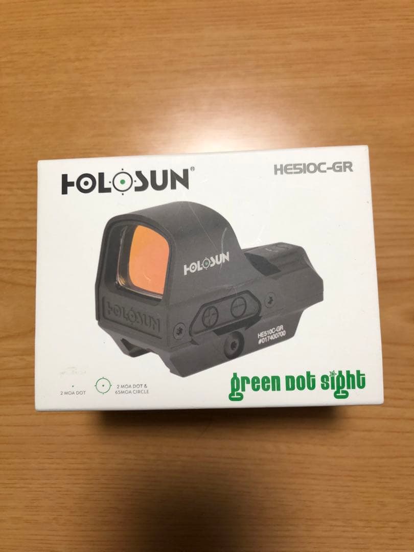 HOLOSUN HS510C-GR 緑色ドットサイト