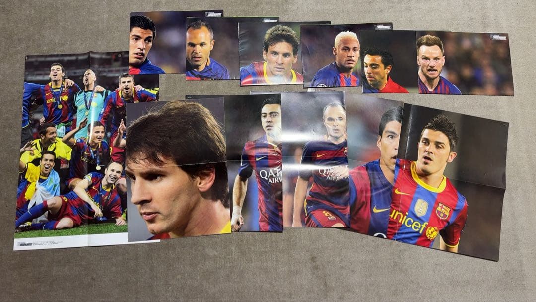 サッカー ポスター　160枚　まとめ売り