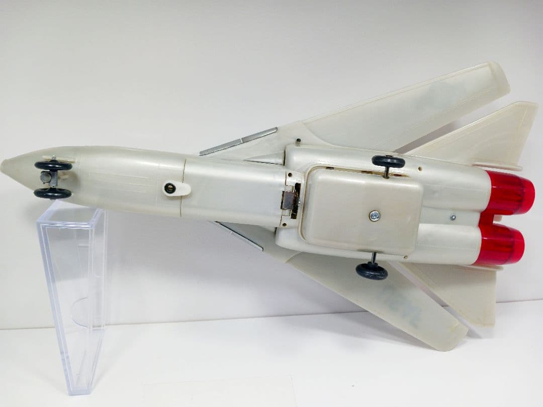 希少 動作品 野村トーイ グラマン F111A ジェットファイター ブリキ