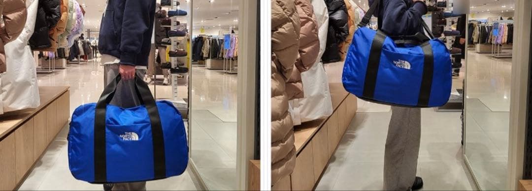 新品　日本未入荷 ノースフェイス ヘリテージカーゴ バッグ L　ボストンバッグ