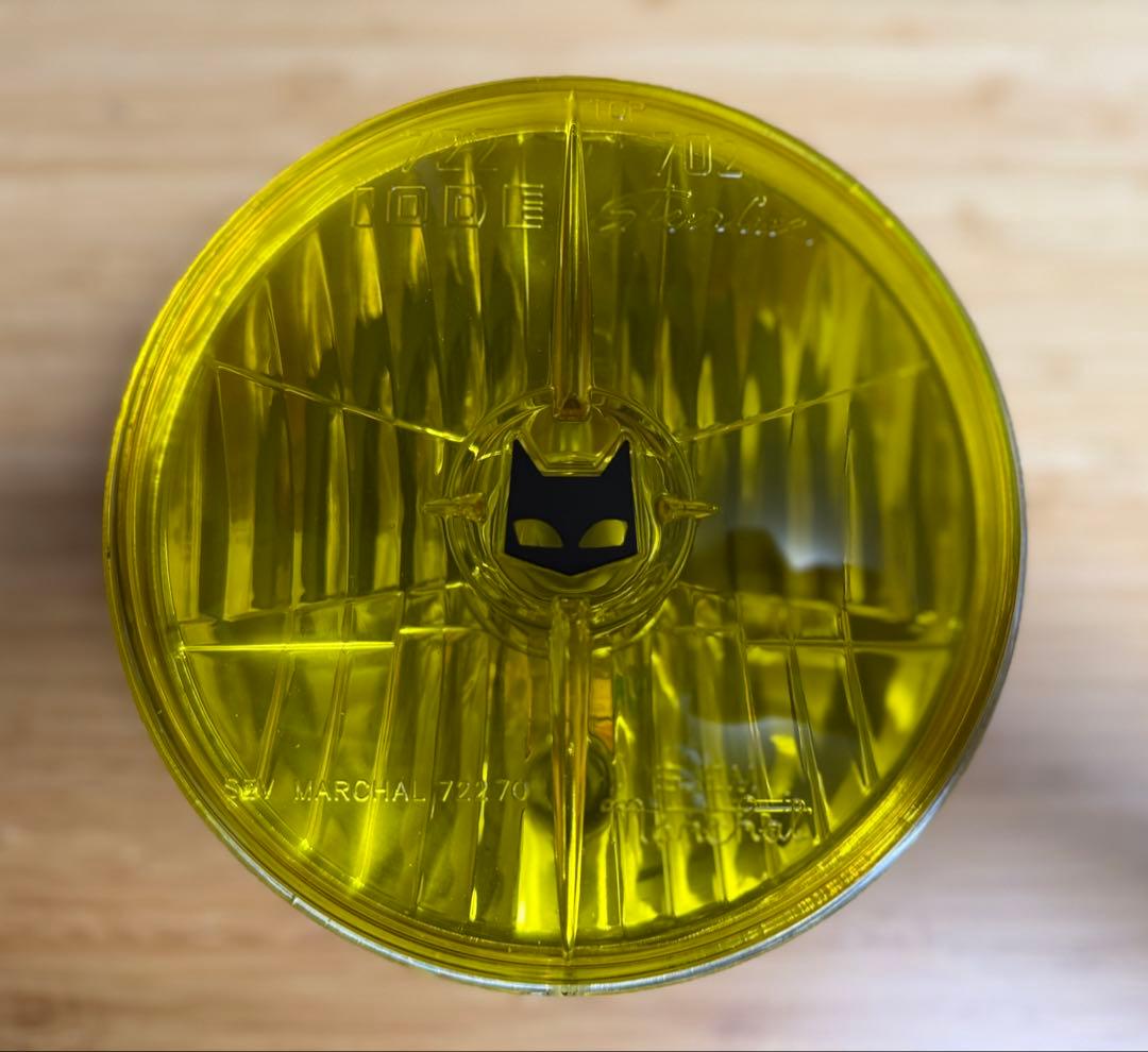 マーシャル　ヘッドライト　722・702スタールクス・バイク用レンズのみ