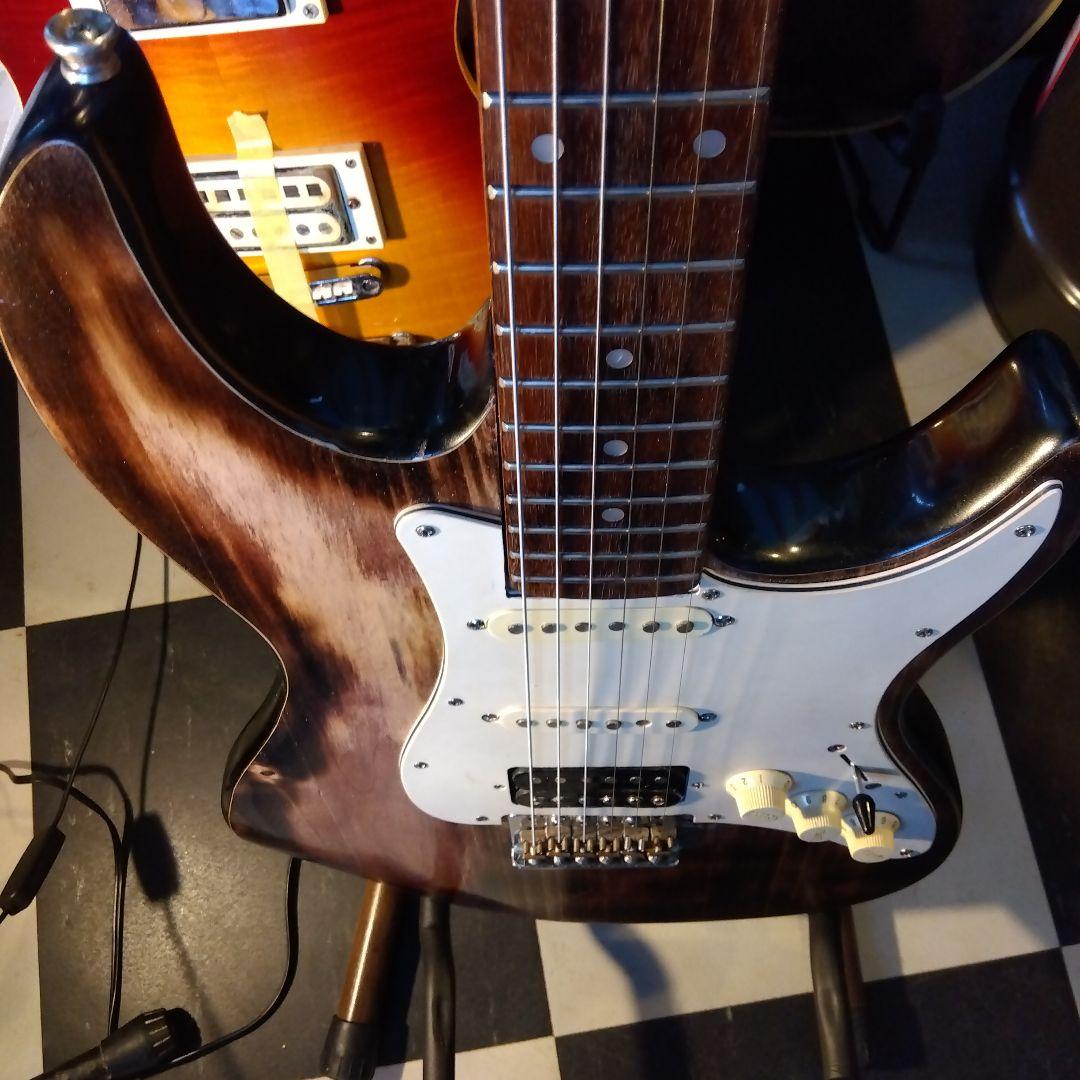 エレキギター ブラウン ！ コンポーネント…値下げ！