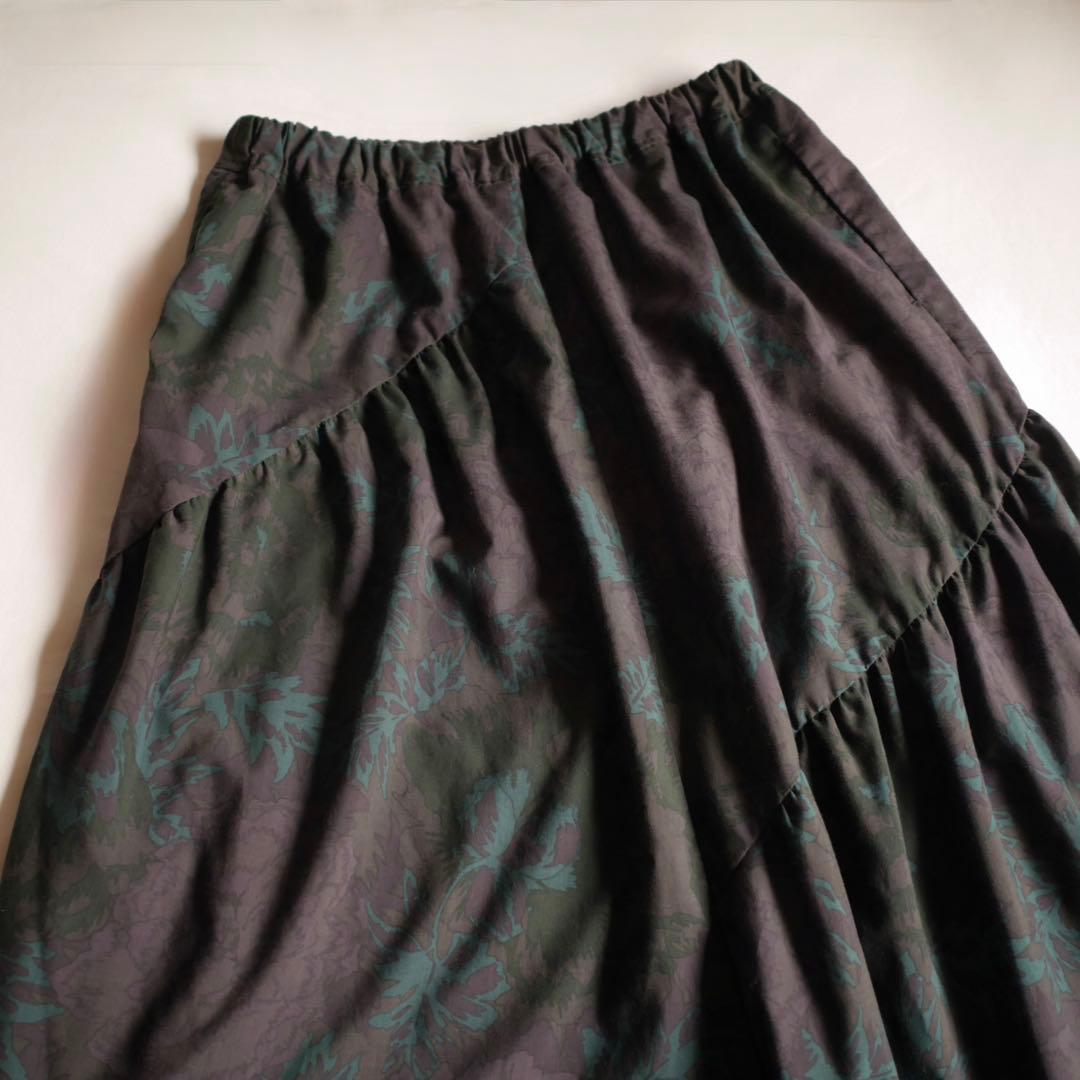 Y's for Living ボタニカル柄 バルーンパンツ