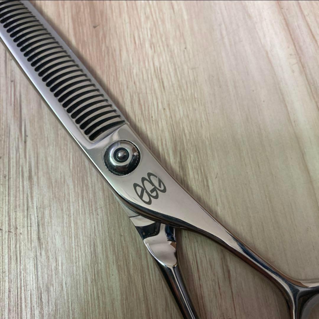 egg ギザ刃　すきバサミ　セニングシザー　トリミング　トリマー　犬　ペット