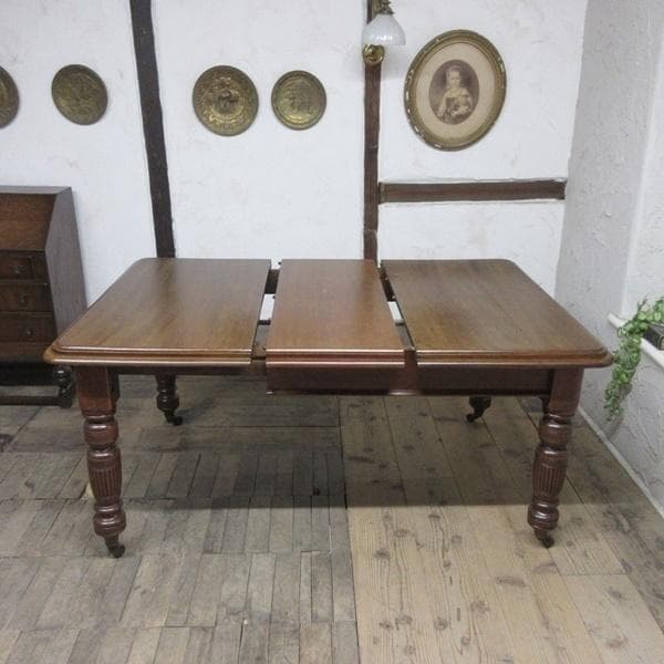 イギリス アンティーク 家具 ウィンドアウトテーブル ダイニング 6595c