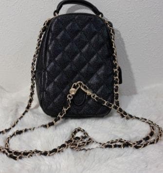 ノベルティ ブラックバックパック　綺麗　ファション　バッグ