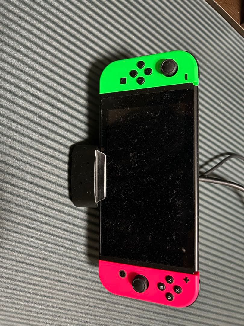 Nintendo Switch グリーン/ピンク 本体 充電ドック付き