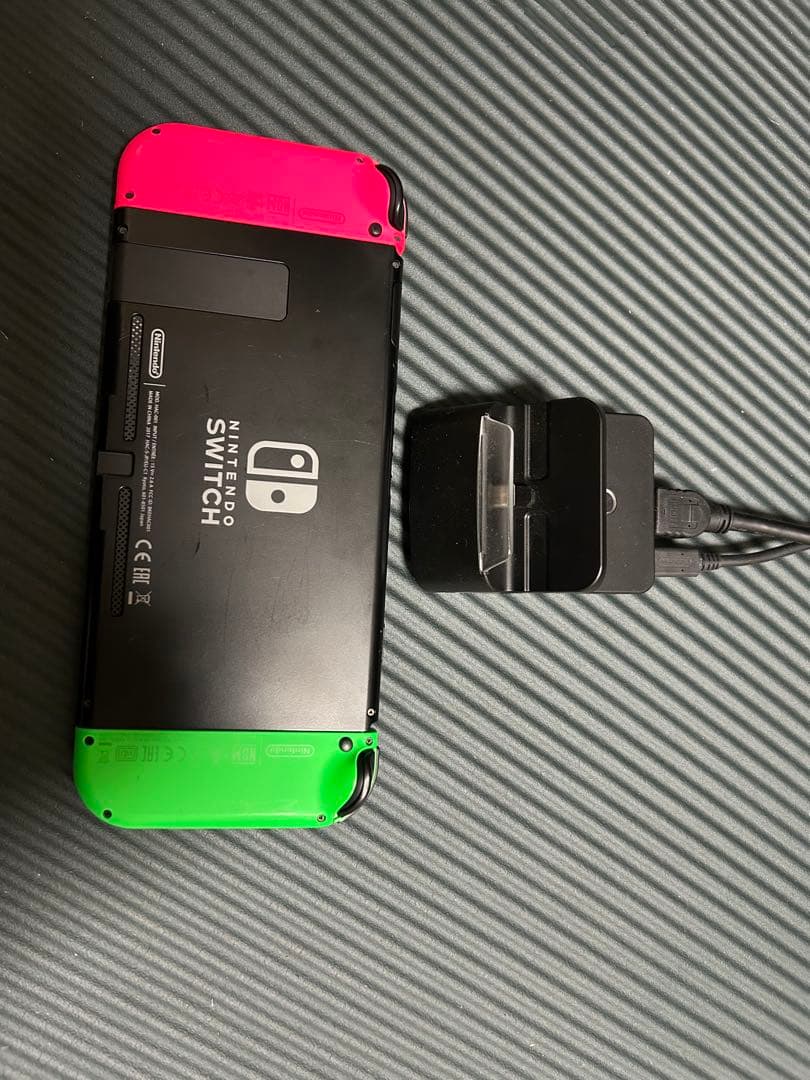 Nintendo Switch グリーン/ピンク 本体 充電ドック付き