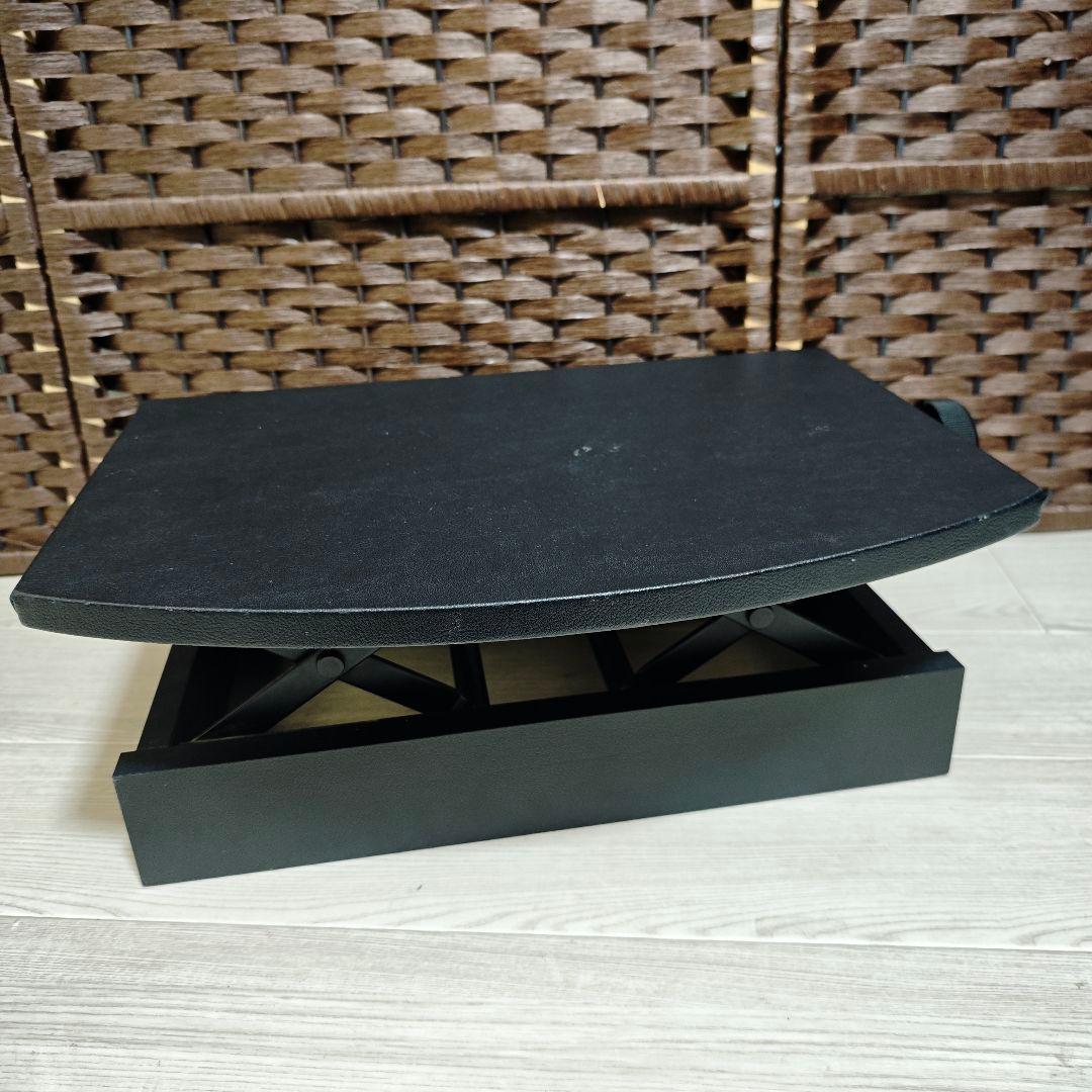 【美品】吉澤 PEACOCK AX-50 ピアノ補助台 無段階式 足台 日本製