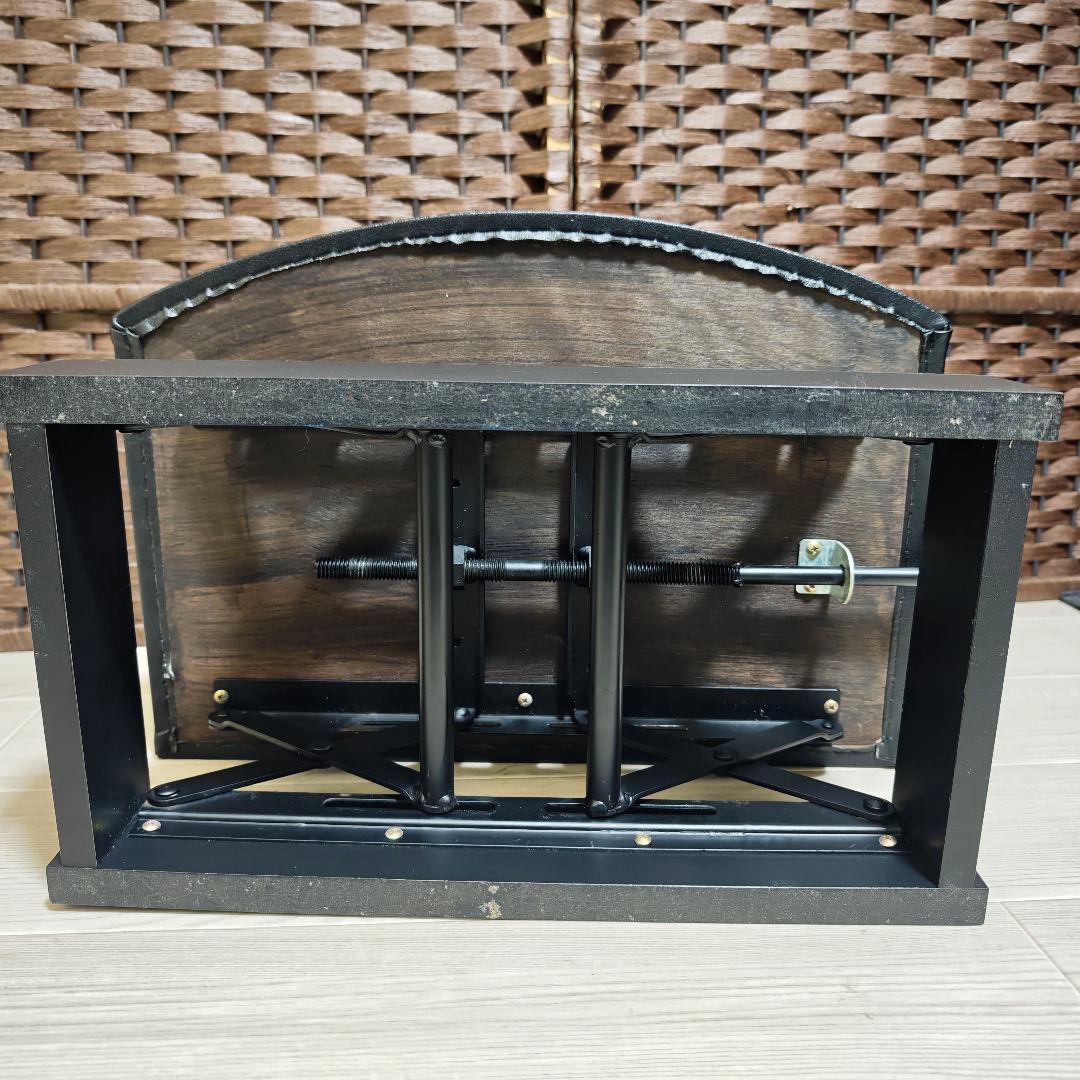 【美品】吉澤 PEACOCK AX-50 ピアノ補助台 無段階式 足台 日本製