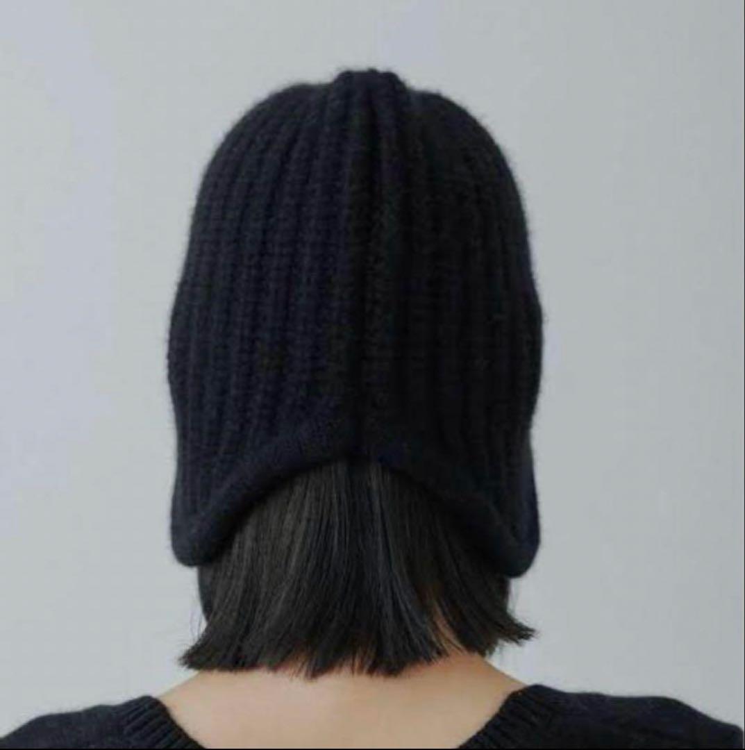 【yo biotop（ヨービオトープ）】23AW カシミヤニット帽　ビーニー
