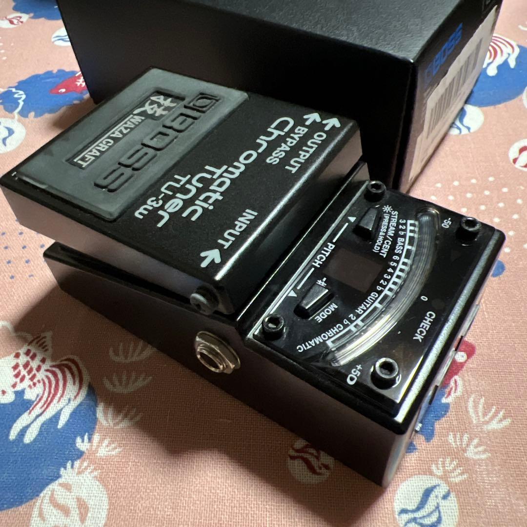 ギター BOSS TU-3w Chromatic Tuner PSA-100S