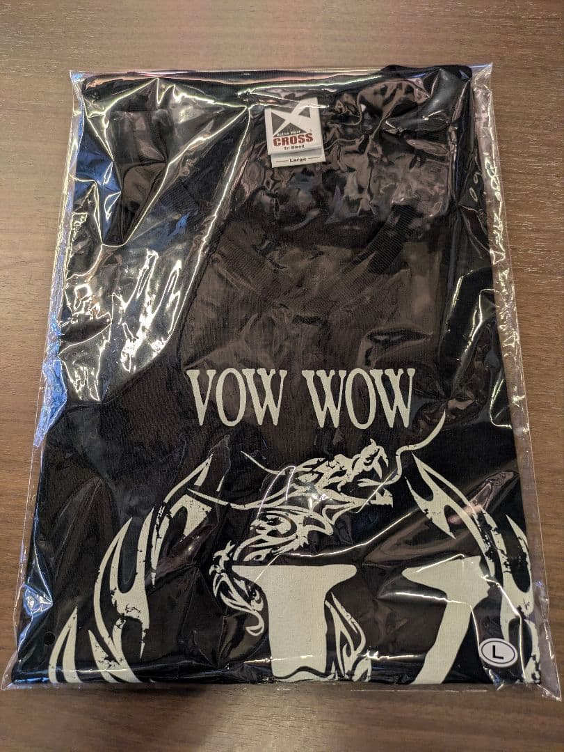 【新品未開封】VOW WOW 2026年 ライブ Tシャツ Lサイズ Vネック