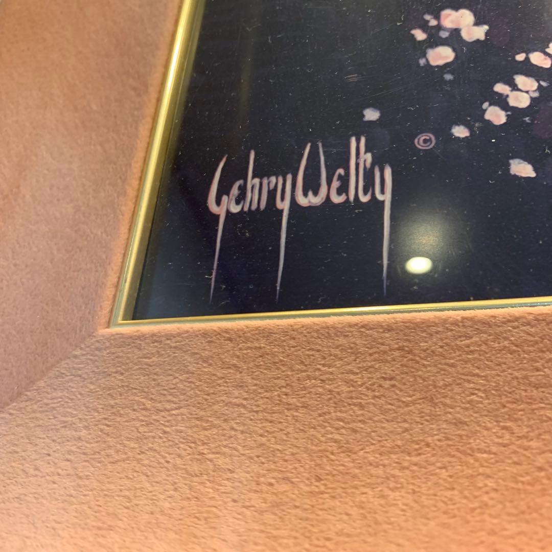 ゲーリー・ウェルティー ONO LOA 40/350 直筆サイン W98×H75