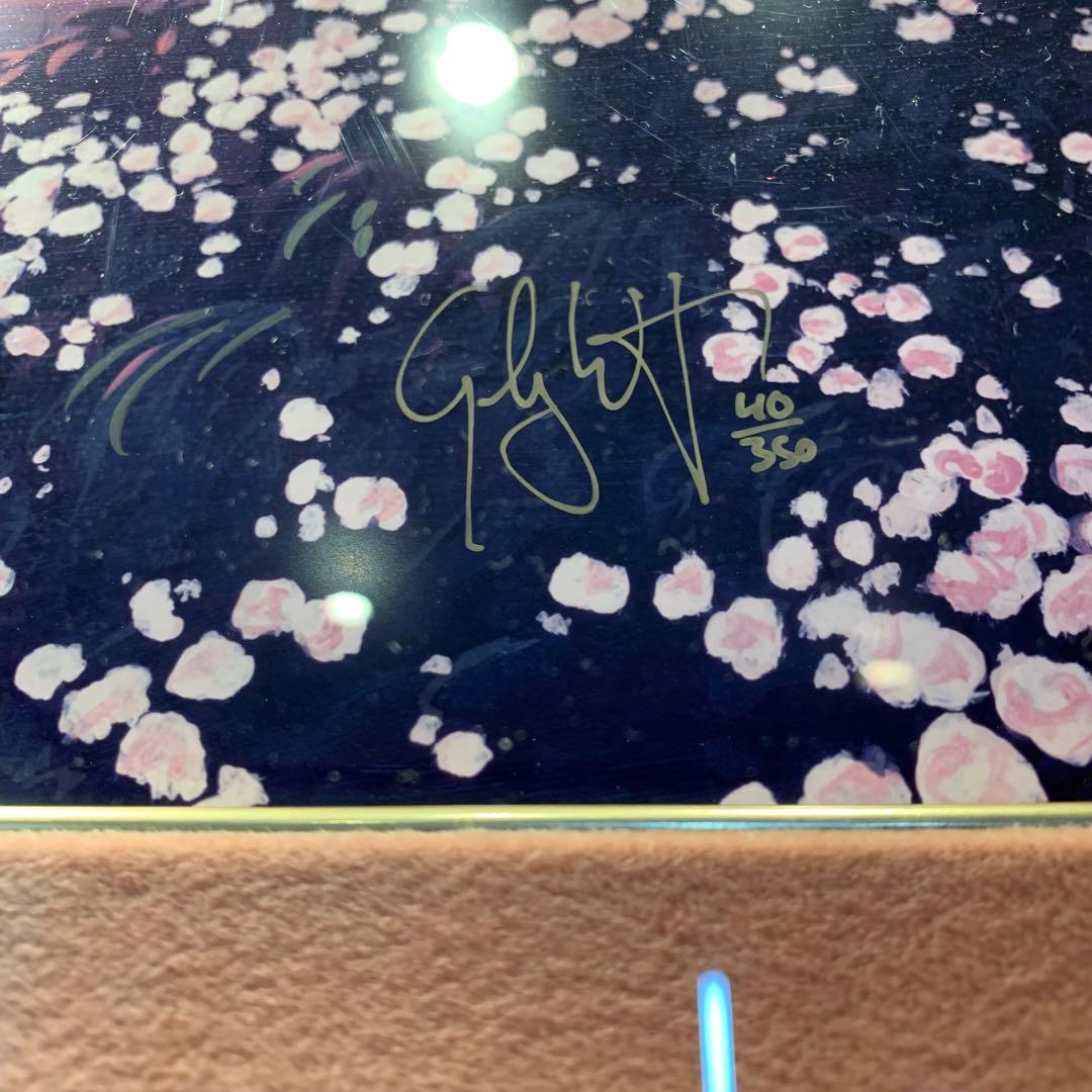 ゲーリー・ウェルティー ONO LOA 40/350 直筆サイン W98×H75