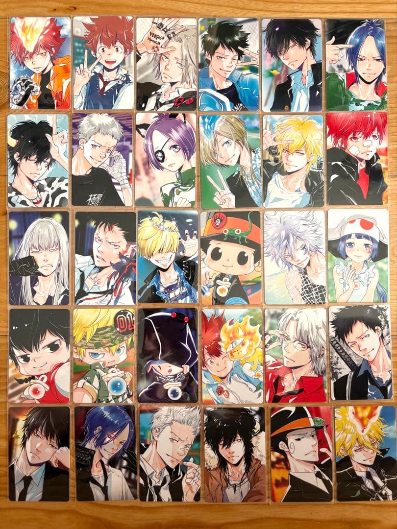 天野明展 家庭教師ヒットマンREBORN! 購入特典 自撮り風カード 全種類