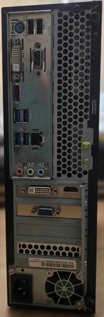 スリム型PC corei5-10400F メモリ24GB SSD+HDD計1TB