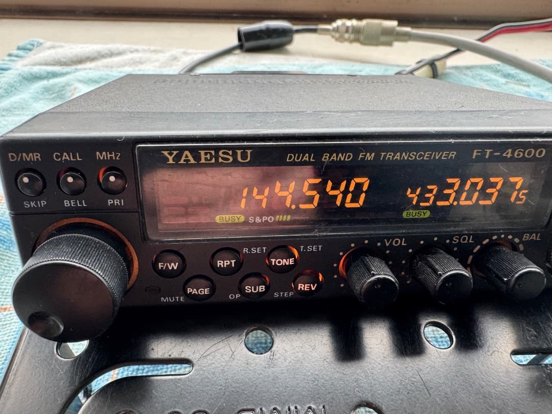 YAESU FT-4600H デュアルバンドトランシーバー50/35W 送受可