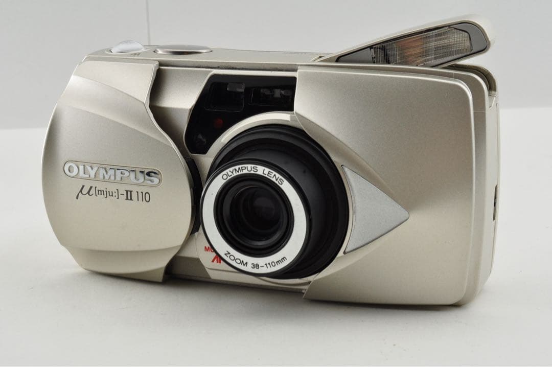 美品　OLYMPUS μ-ii mju 110 ミュー フィルムカメラ
