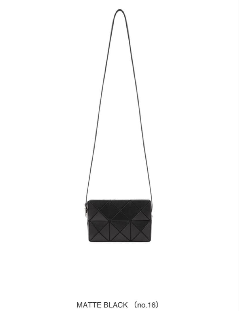 BAOBAO/CUBOID/ショルダーバッグ/マットブラック