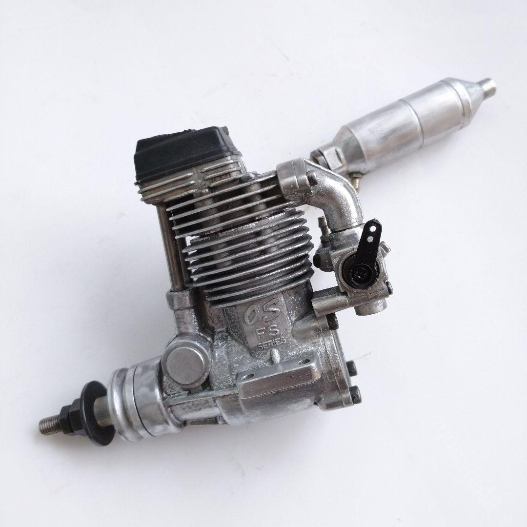 ラジコン飛行機 エンジン OS FS SURPASS 52 マフラー付き