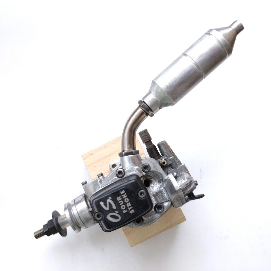 ラジコン飛行機 エンジン OS FS SURPASS 52 マフラー付き