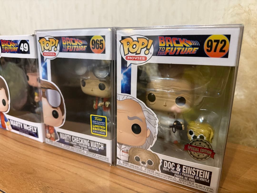 【FUNKO】バックトゥーザフューチャー ファンコ 4個まとめ売り