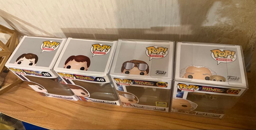 【FUNKO】バックトゥーザフューチャー ファンコ 4個まとめ売り