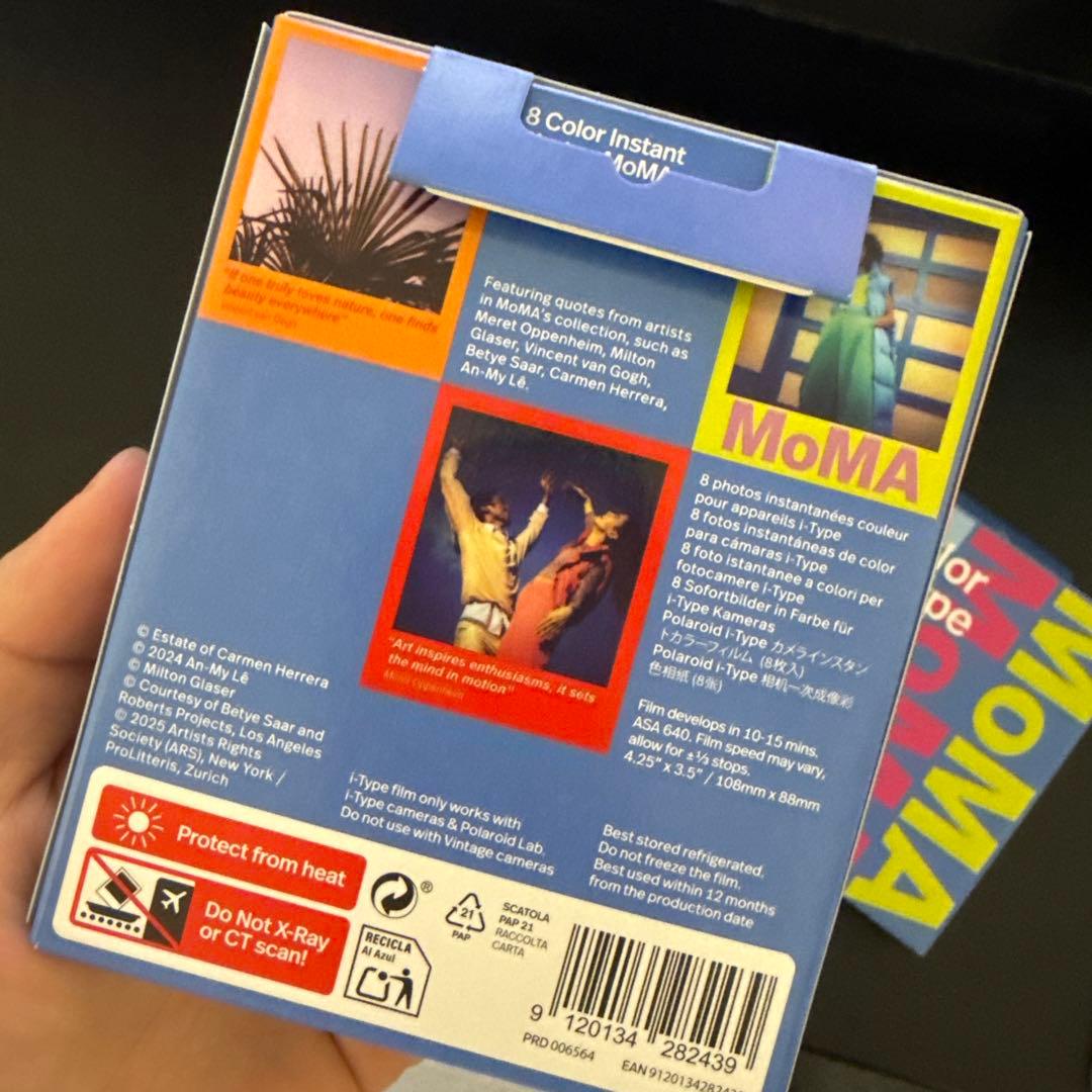 MoMA カラーフィルム i-Type 8枚入り　3セット