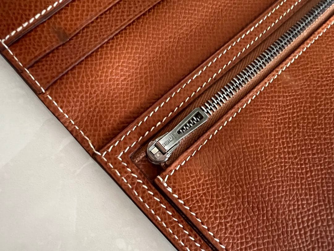 HERMES エルメス ベアン 二つ折り長財布