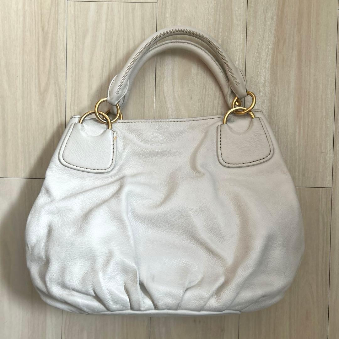 ミュウミュウ　トートバッグ