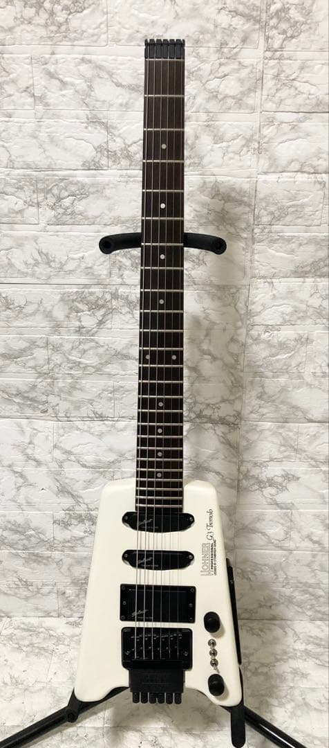 【メンテ済 美品】HOHNER G3 Toremolo ホワイト 純正ケース