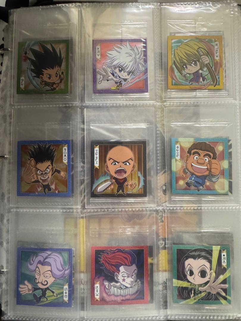 新品未開封！HUNTER×HUNTERウエハース全弾1〜8自力コンプリート！