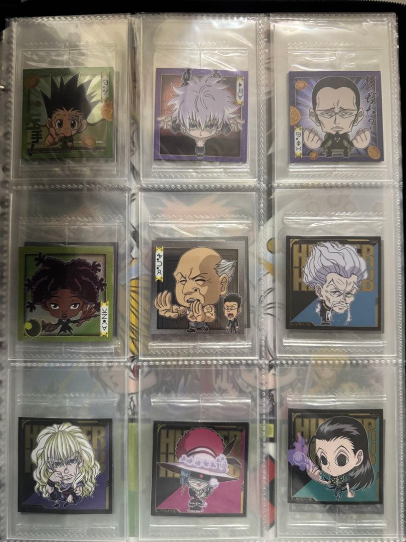 新品未開封！HUNTER×HUNTERウエハース全弾1〜8自力コンプリート！