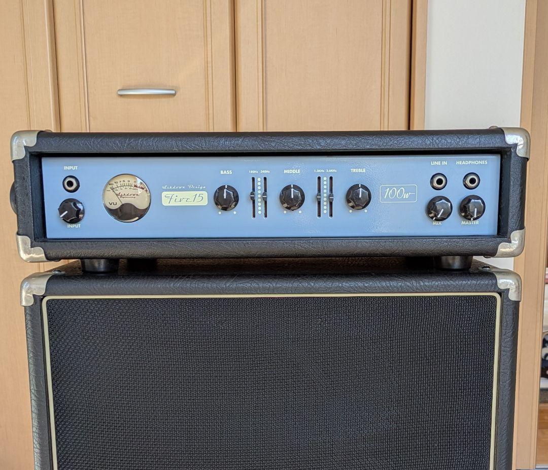 大槻裕ミゲールヌネス　　アッシュダウン　Five15 ベース　アンプヘッド