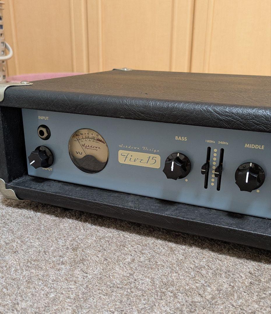 大槻裕ミゲールヌネス　　アッシュダウン　Five15 ベース　アンプヘッド