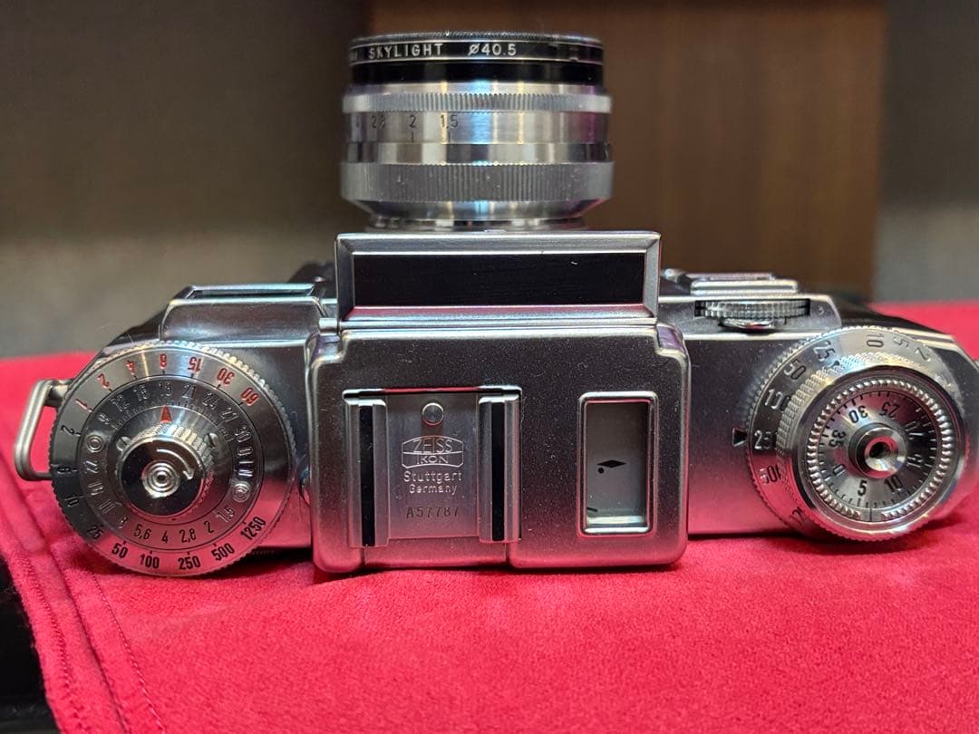Contax 3a 動作品　Zeiss sonner f1.5 露出計動しない